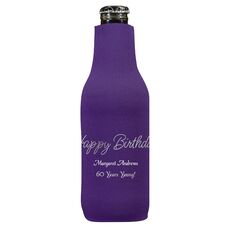 Perfect Happy Birthday Bottle Koozie