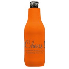 Perfect Cheers Bottle Koozie