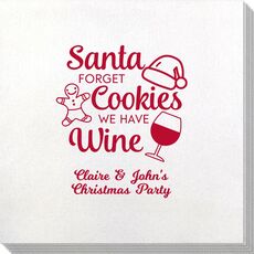 Santa Forget Cookies Bamboo Luxe Napkins