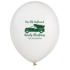Fun Old Fashion Christmas Latex Balloons